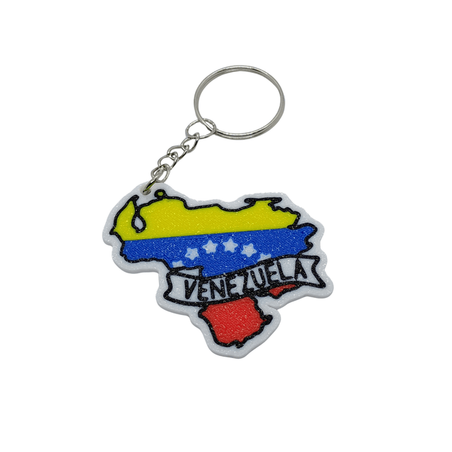 Llaveros de Venezuela | Colección Tricolor Edición Special | Keychains que Representan tu Identidad Nacional