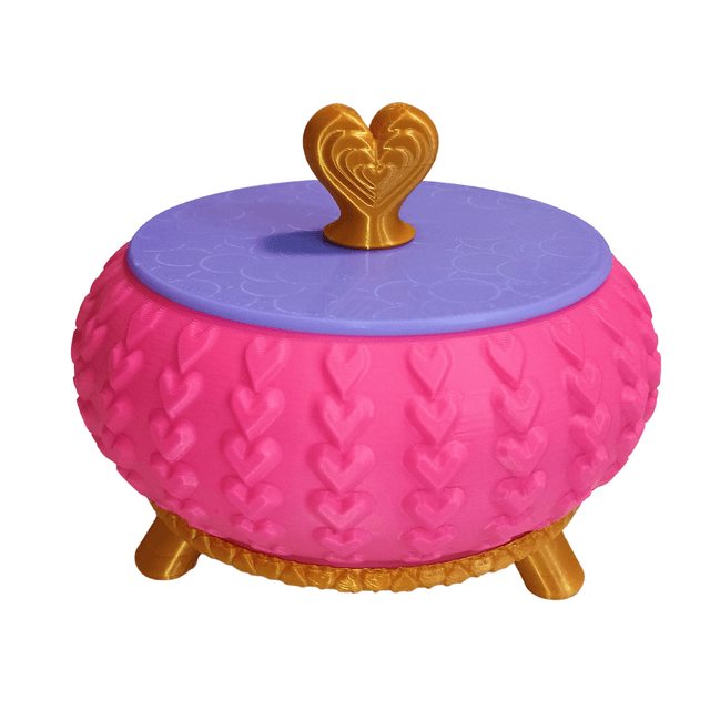 💍 Heart Jewellery Box Duo: Stackable for Unforgettable Jewellery 💖