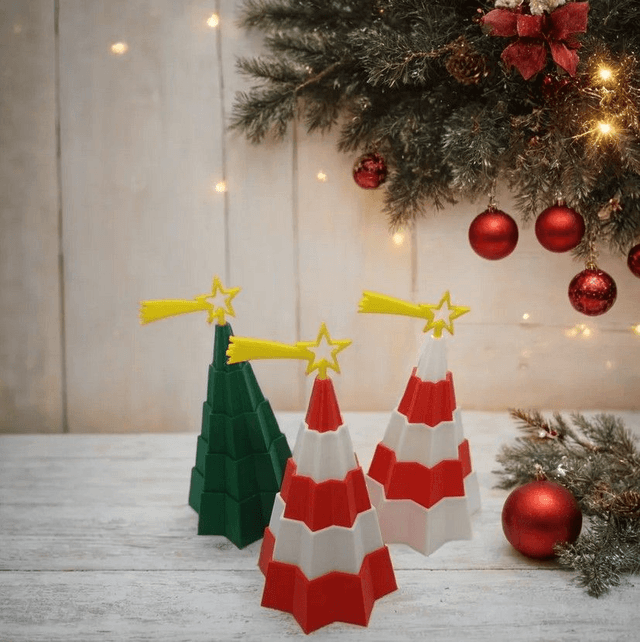🎄 3D Articulated Christmas Trees: Bring Your Holiday Decor to Life! 🌟✨