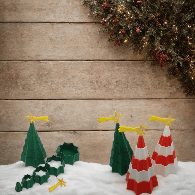 🎄 3D Articulated Christmas Trees: Bring Your Holiday Decor to Life! 🌟✨