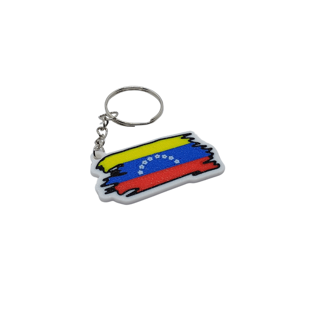 Llaveros de Venezuela | Colección Tricolor Edición Special | Keychains que Representan tu Identidad Nacional