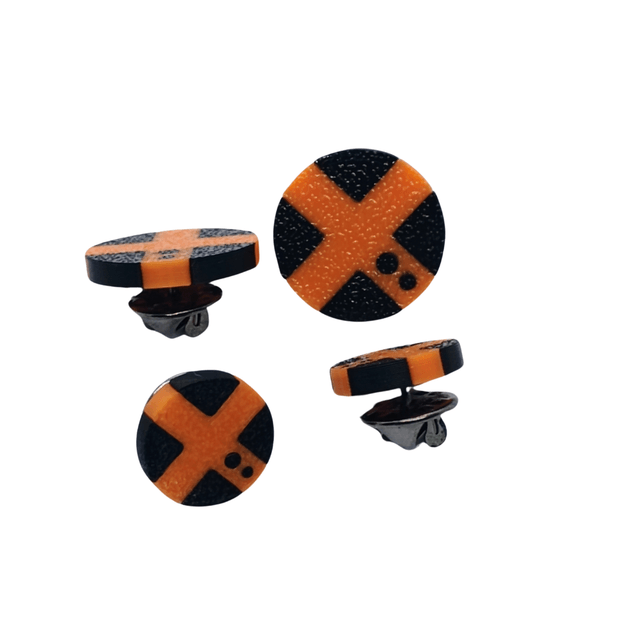 🔥 Set of 2 Pairs of Katsuki Bakugo Pins | My Hero Academia Exclusive Collection 💥