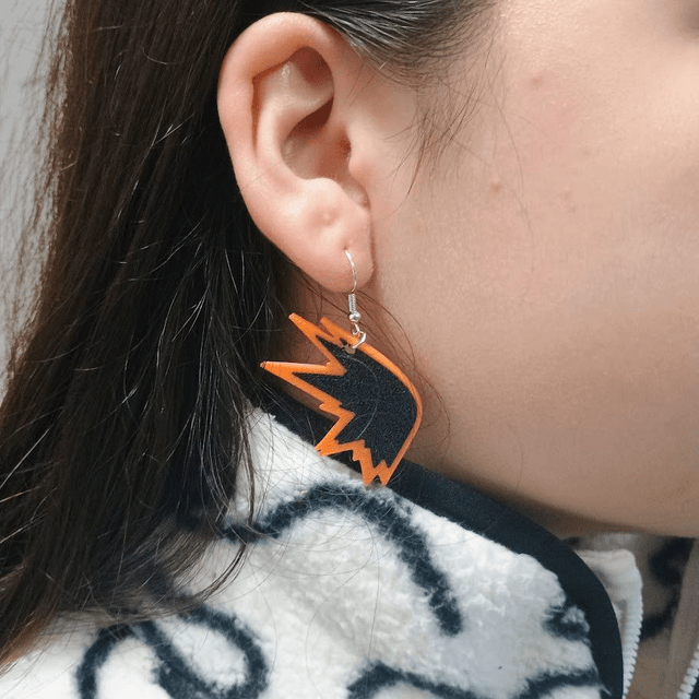 🔥 Explode with Style with the Official Bakugo Katsuki Earrings! 💥