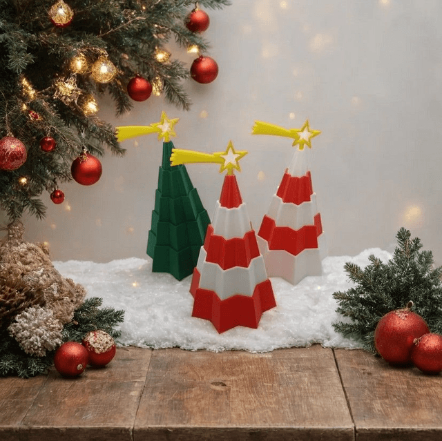 🎄 3D Articulated Christmas Trees: Bring Your Holiday Decor to Life! 🌟✨