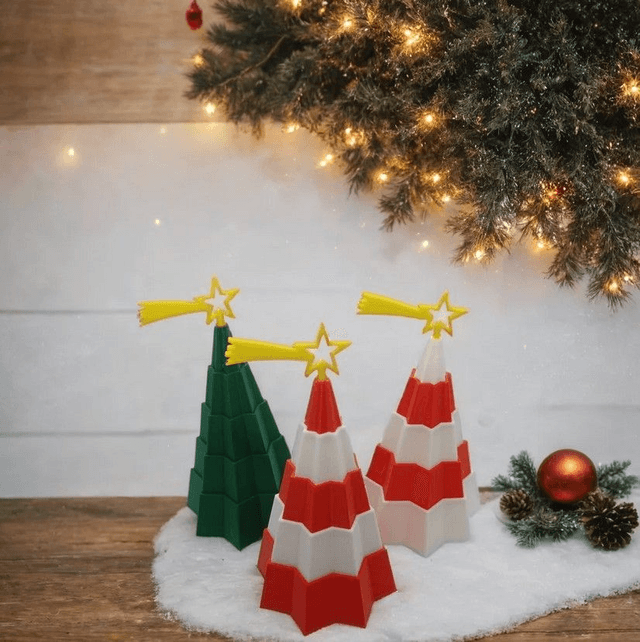 🎄 3D Articulated Christmas Trees: Bring Your Holiday Decor to Life! 🌟✨