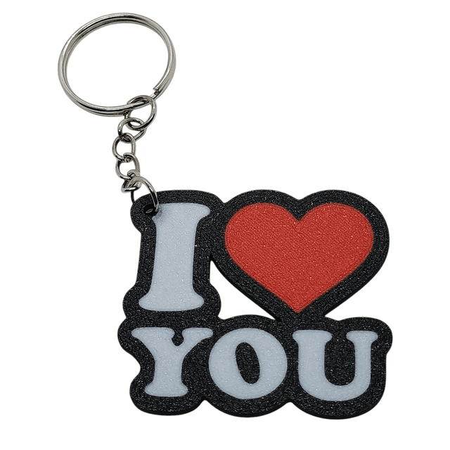 Eternal Love in Your Hands! 💖 Romantic &quot;I Love You&quot; Keychain for Valentine&#039;s Day 💕